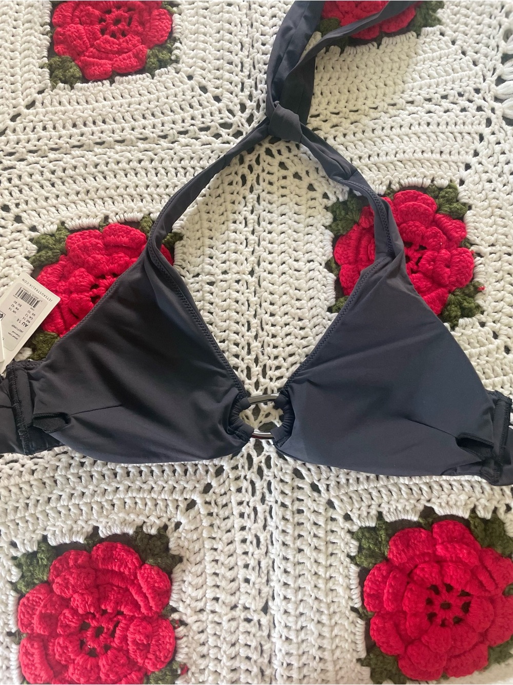 NWT 2pc JETS Australia Jetset Lien Bikini Set - Charcoal - Picture 8 of 12